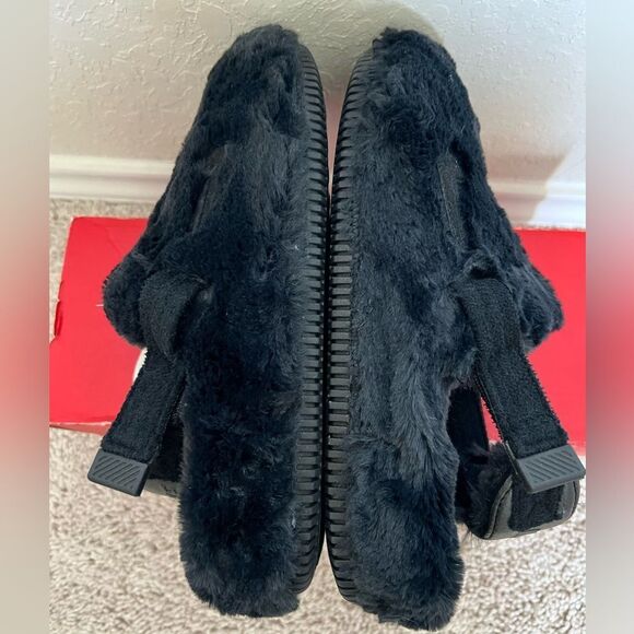 Nike Calm Mule Slide Black Athletic Slides Slippers - Picture 7 of 9